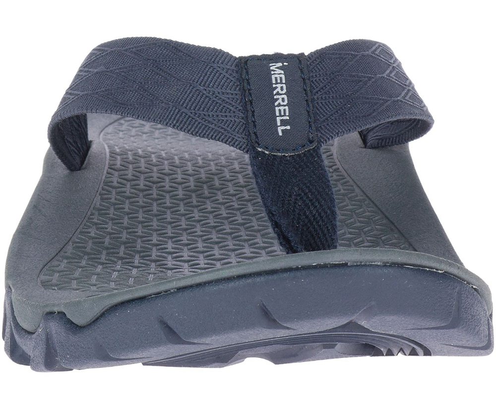 Merrell Sandals Navy - Breakwater Flip - Mens 34AOGLZBV